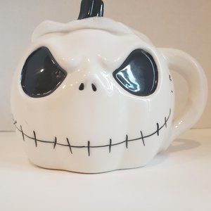 Disney "The Nightmare Before Christmas" Jack Skellington Pumpkin Mug with Lid